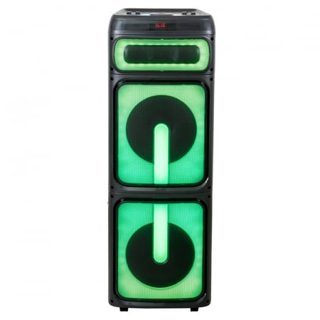 BOXA PORTABILA 2X10"/25CM 400W RMS CU USB/SD/BLUETOOTH [3]