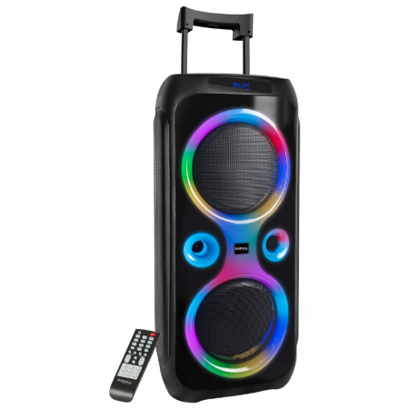 BOXA PORTABILA 2X10"/25CM TWS CU BT/FM/USB/SD [1]