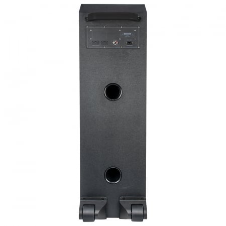 BOXA PORTABILA 2X10" BLUETOOTH/AUX/USB + MIC WIRELESS UHF [5]