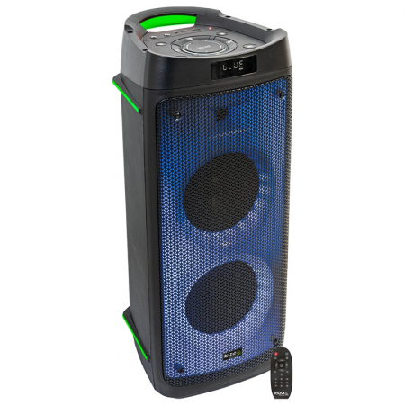 BOXA PORTABILA 2X6.5"/16CM 100W RMS BT/MSD/USB [1]