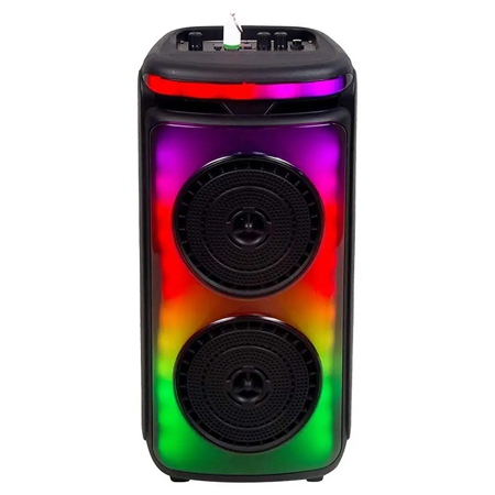 Boxe portabile PA - BOXA PORTABILA 2X6" 50W RMS BT/FM/AUX