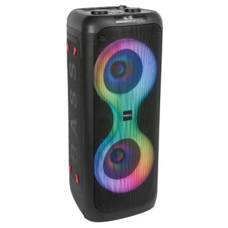 BOXA PORTABILA 2X8"/20CM 200W RMS CU USB/SD/BLUETOOTH [2]
