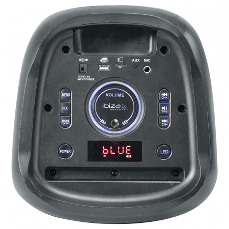 BOXA PORTABILA 2X8"/20CM TWS CU BT/USB/MSD [3]