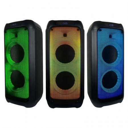 BOXA PORTABILA 2X8" 40W RMS BT/FM/AUX [9]