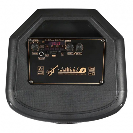 BOXA PORTABILA 2X8" 65W RMS BT/FM/AUX [9]