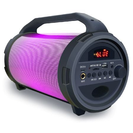 Radio / Playere / Boxe multimedia Bluetooth - BOXA PORTABILA 4"/10CM CU BT/FM/SD/USB/AUX 10W RMS
