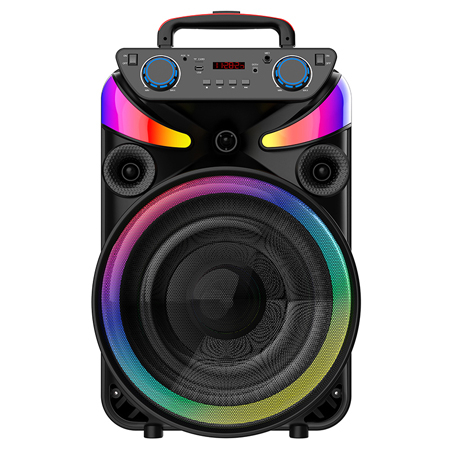 Boxe portabile - BOXA PORTABILA ILUMINATA LED 15"/38CM 50W RMS CU USB/SD/BT/FM