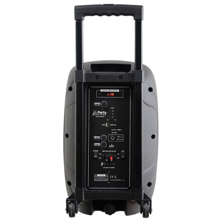 BOXA PORTABILA ILUMINATA LED 8"/20CM 70W RMS CU USB/SD/BT/FM [2]