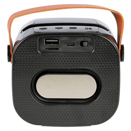 BOXA PORTABILA KARAOKE CU 1 MICROFON FUNTIE BT/USB/TWS [3]