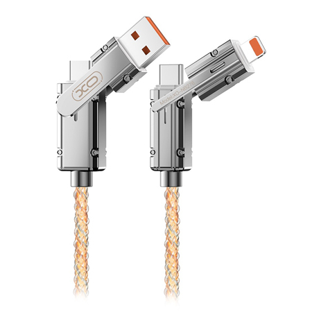 Accesorii GSM/Tablete/Smartwatch - CABLU 3IN1 USB-C/LIGHTNING /USB 60W 1M