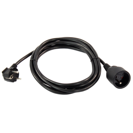 CABLU EXTENSIE(CUPLA) 20M (3GX1.5MM) - NEGRU [2]