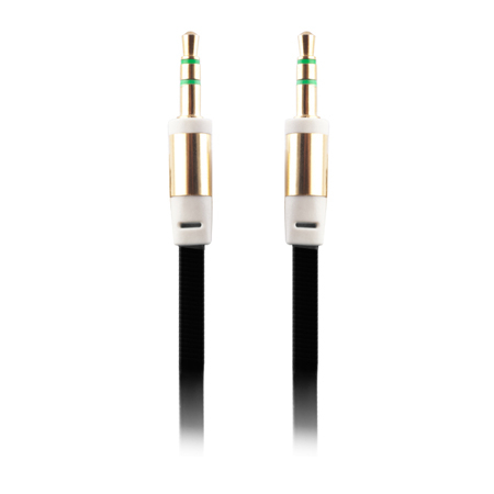 Cabluri audio-video - CABLU JACK 3.5MM- JACK 3.5MM 1M - NEGRU