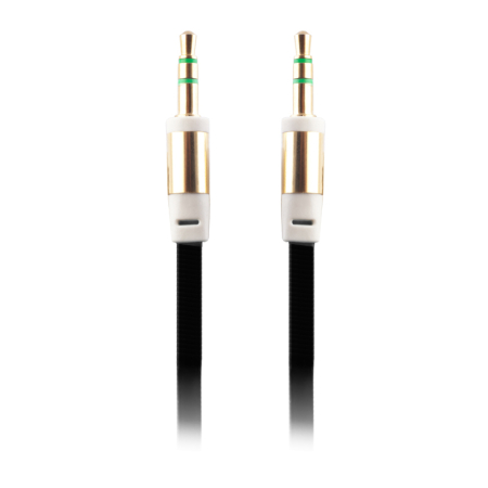 CABLU JACK 3.5MM- JACK 3.5MM 1M - NEGRU [1]