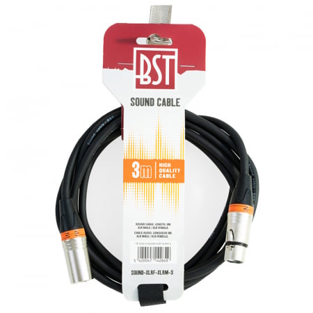 CABLU PROFESIONAL XLR TATA - XLR MAMA 3M [2]