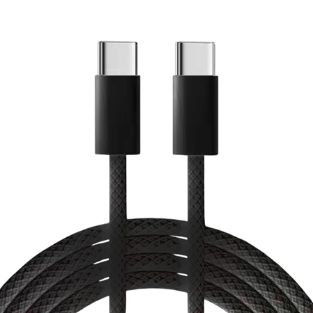 GSM/Tablete/Smartwatch - CABLU TIP C - TIP C 1M 3A - NEGRU