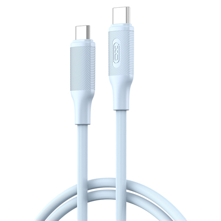 Cabluri - CABLU TIP C -TIP C 60W 1M - ALBASTRU