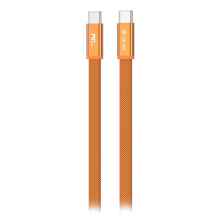 GSM/Tablete/Smartwatch - CABLU TIP C - TIP C PD 1.5M 240W - PORTOCALIU