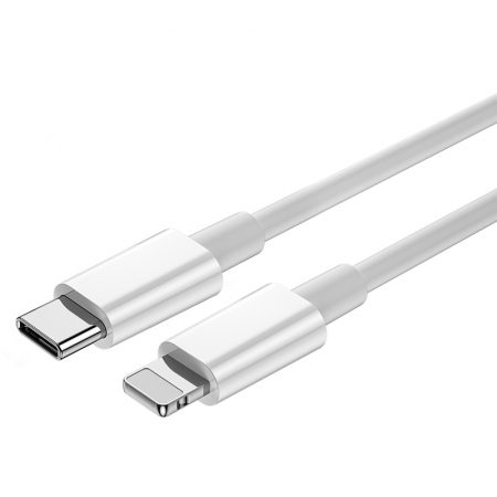 CABLU USB-C - LIGHTNING 1.2M 30W - ALB [3]