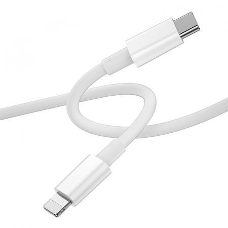 CABLU USB-C - LIGHTNING 1.2M 30W - ALB [5]