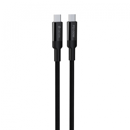 CABLU USB-C - USB-C 100W 1.5M - NEGRU [2]