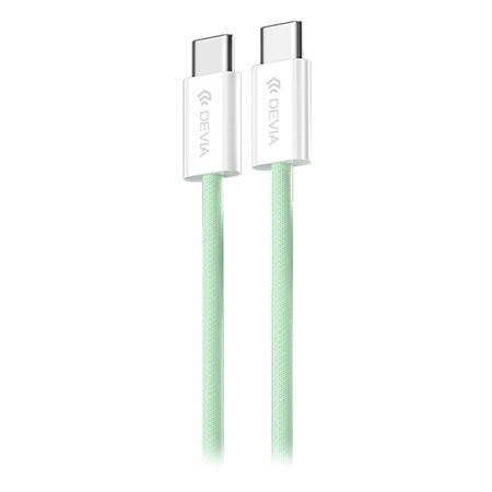 Accesorii GSM/Tablete/Smartwatch - CABLU USB-C - USB-C 1M 60W 3A - VERDE