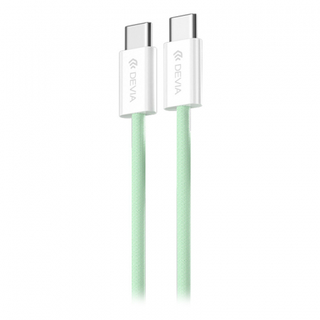 CABLU USB-C - USB-C 1M 60W 3A - VERDE [1]