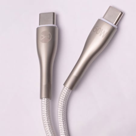 CABLU USB C - USB C 2M 60W - ALB [5]