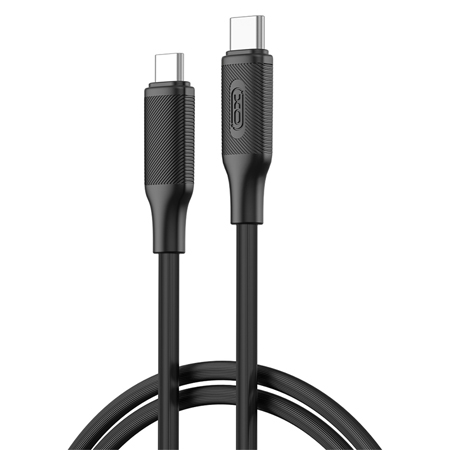 Accesorii GSM/Tablete/Smartwatch - CABLU USB-C - USB-C PD 60W 1M - NEGRU