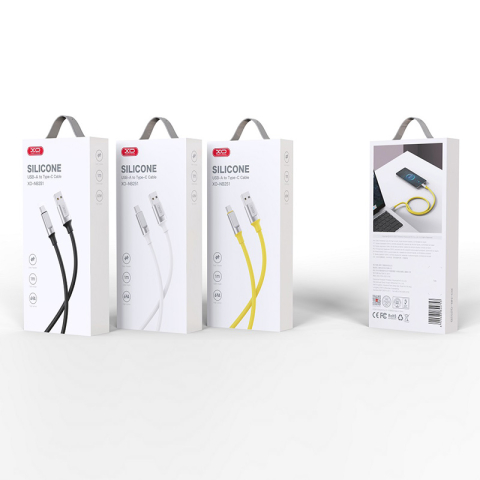 CABLU USB - TIP C 6A 1M - GALBEN [2]