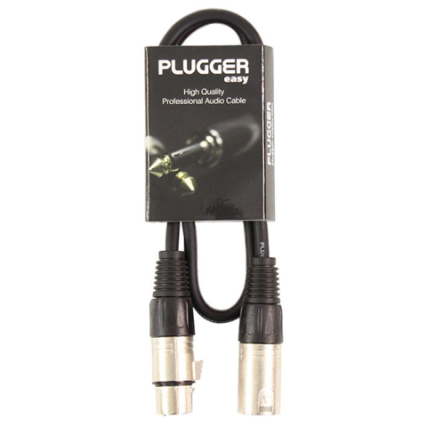CABLU XLR MAMA - XLR TATA STEREO 0.6M [2]