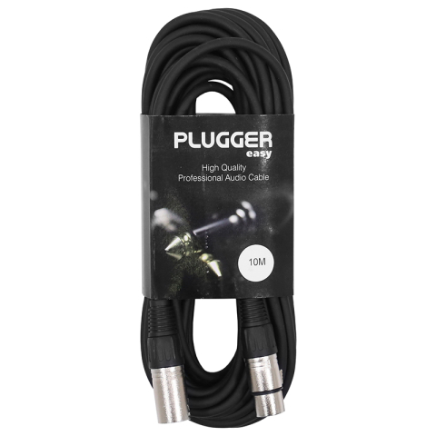 CABLU XLR MAMA - XLR TATA STEREO 10M [2]