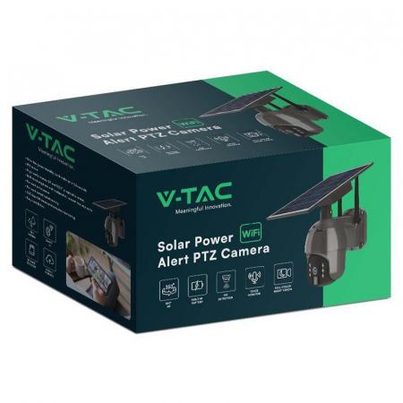 CAMERA HD SOLARA SMART WIFI - NEGRU [7]