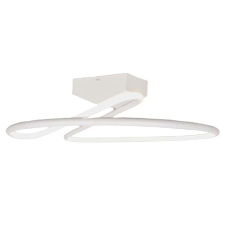 Candelabre - Candelabru LED 20W 4000K 25x13cm - alb