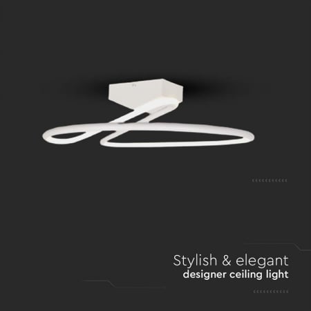 Candelabru LED 20W 4000K 25x13cm - alb [4]