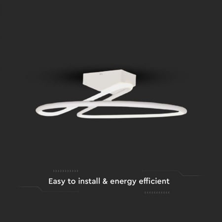 Candelabru LED 20W 4000K 25x13cm - alb [3]
