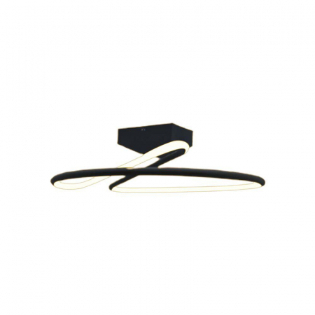 Candelabru LED 20W 4000K 25x13cm - negru [1]