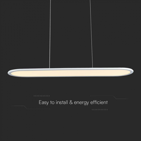 Candelabru LED 24W 80x100cm 4000K - alb [3]