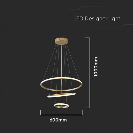 CANDELABRU LED 32W 3000K 60X40X100CM - AURIU [2]