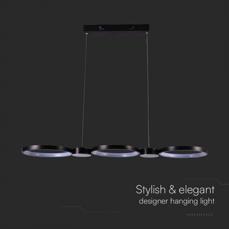CANDELABRU LED 38W 4000K 95X100CM - NEGRU [4]