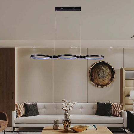 CANDELABRU LED 38W 4000K 95X100CM - NEGRU [7]