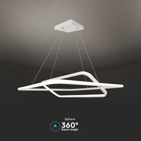 CANDELABRU LED DIMABIL 50W 4000K 60X60X120CM - ALB [5]