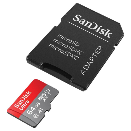 CARD MEMORIE MISROSDXC 64GB 140MB/S CL10 UHS-I SANDISK [2]