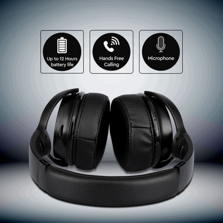 CASCA WIRELESS BLUETOOTH - NEGRU [10]
