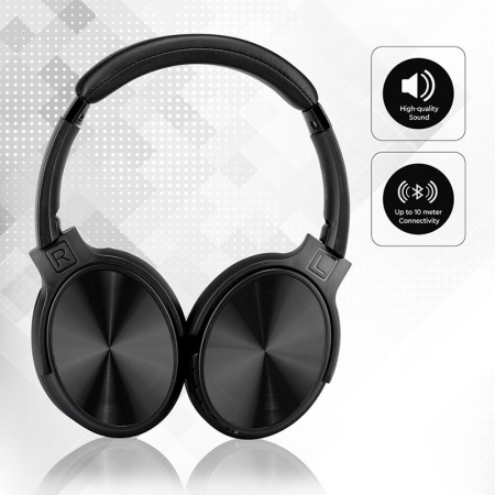 CASCA WIRELESS BLUETOOTH - NEGRU [9]