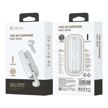 CASTI BLUETOOTH TWS IN EAR - ALB [8]