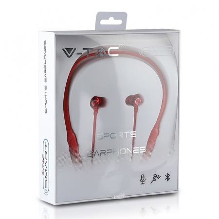 CASTI SPORT BLUETOOTH - ROSU [2]