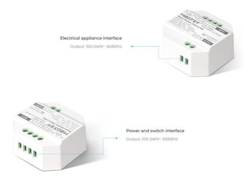 Comutator Inteligent WiFi Tuya, Smart Switch, 10A 230V, WL-SW1 Miboxer [2]