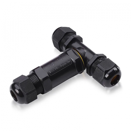 CONECTOR TERMINAL T 8-12MM IP68 - NEGRU [1]
