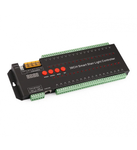Controler pentru banda led cu sensor de miscare, pentru scari/trepte maxim 36 trepte