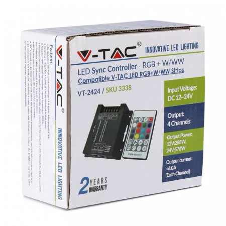 CONTROLLER BANDA LED CU DIMMER 12V/24V [5]